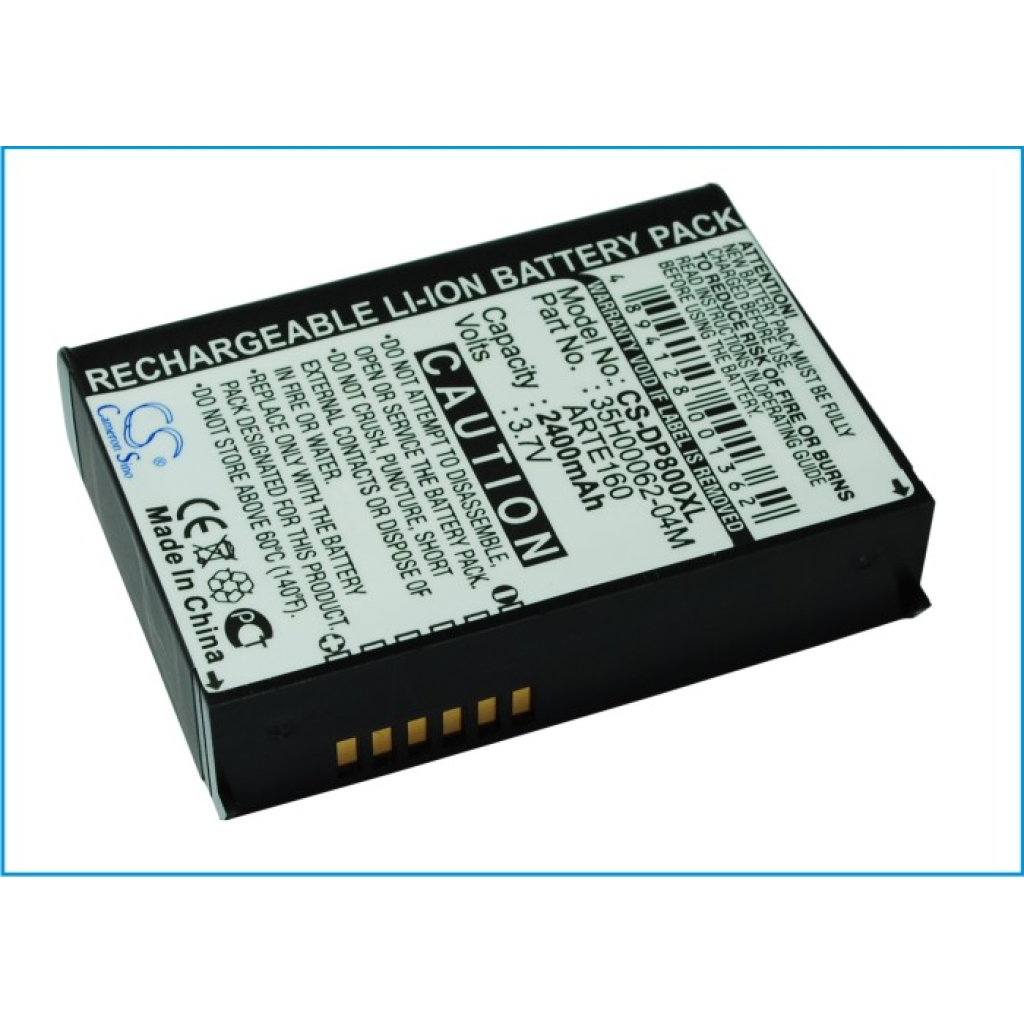 Yhteensopiva akun vaihto HTC 35H00062-04M,ARTE160