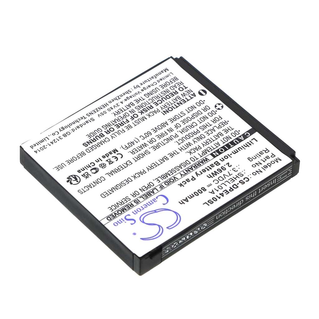 Yhteensopiva akun vaihto Doro CARE CLAMSHELL,SHELL01A