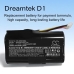 Akut yhteensopiva Dreamtek D1 D1 CS-DRK100BL