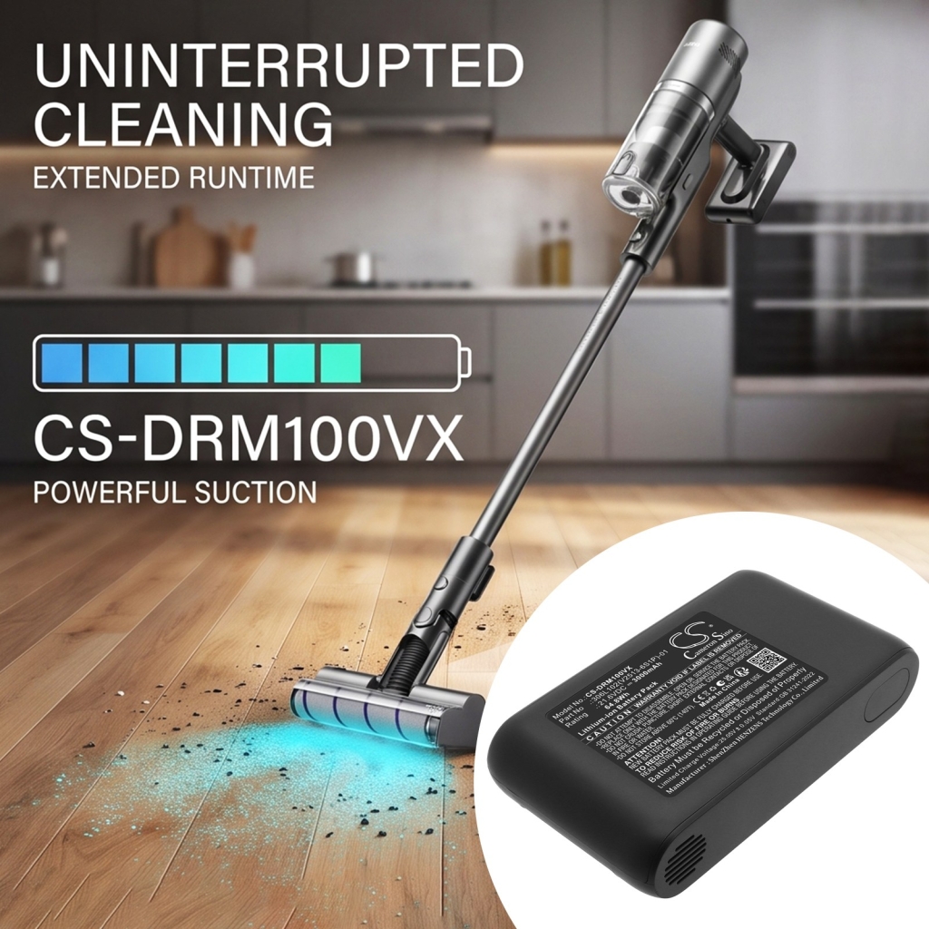 Akku yhteensopiva Dreame CS-DRM100VX