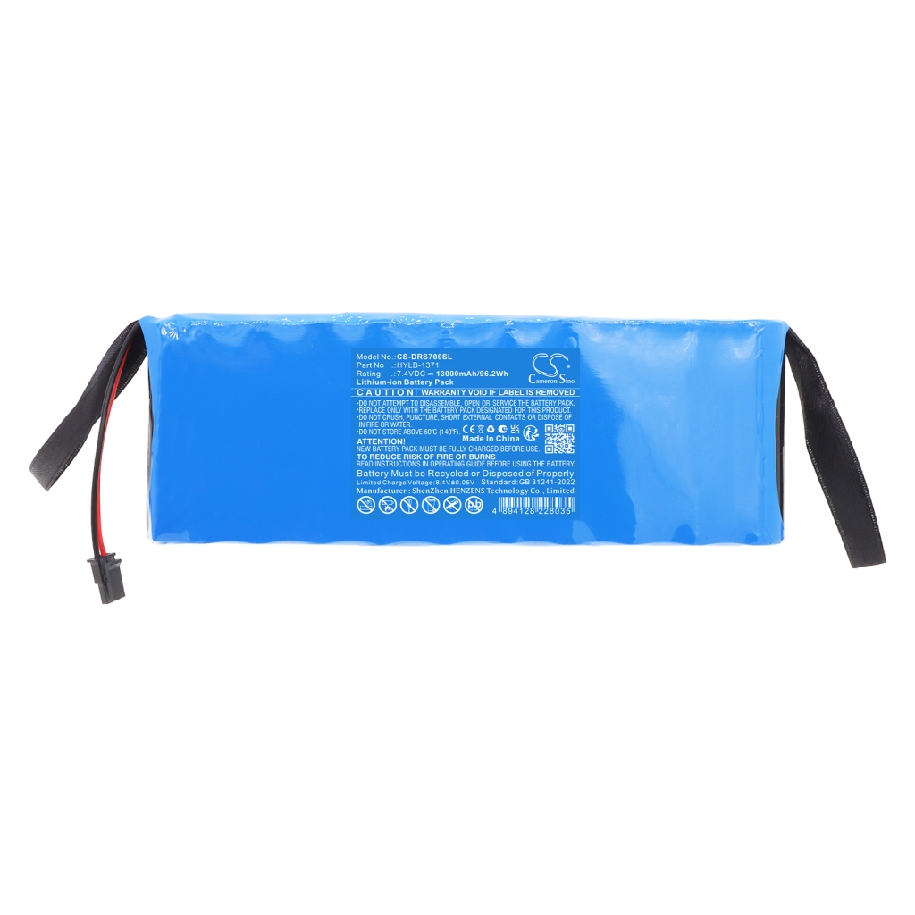 Akku yhteensopiva Deviser Deli CS-DRS700SL