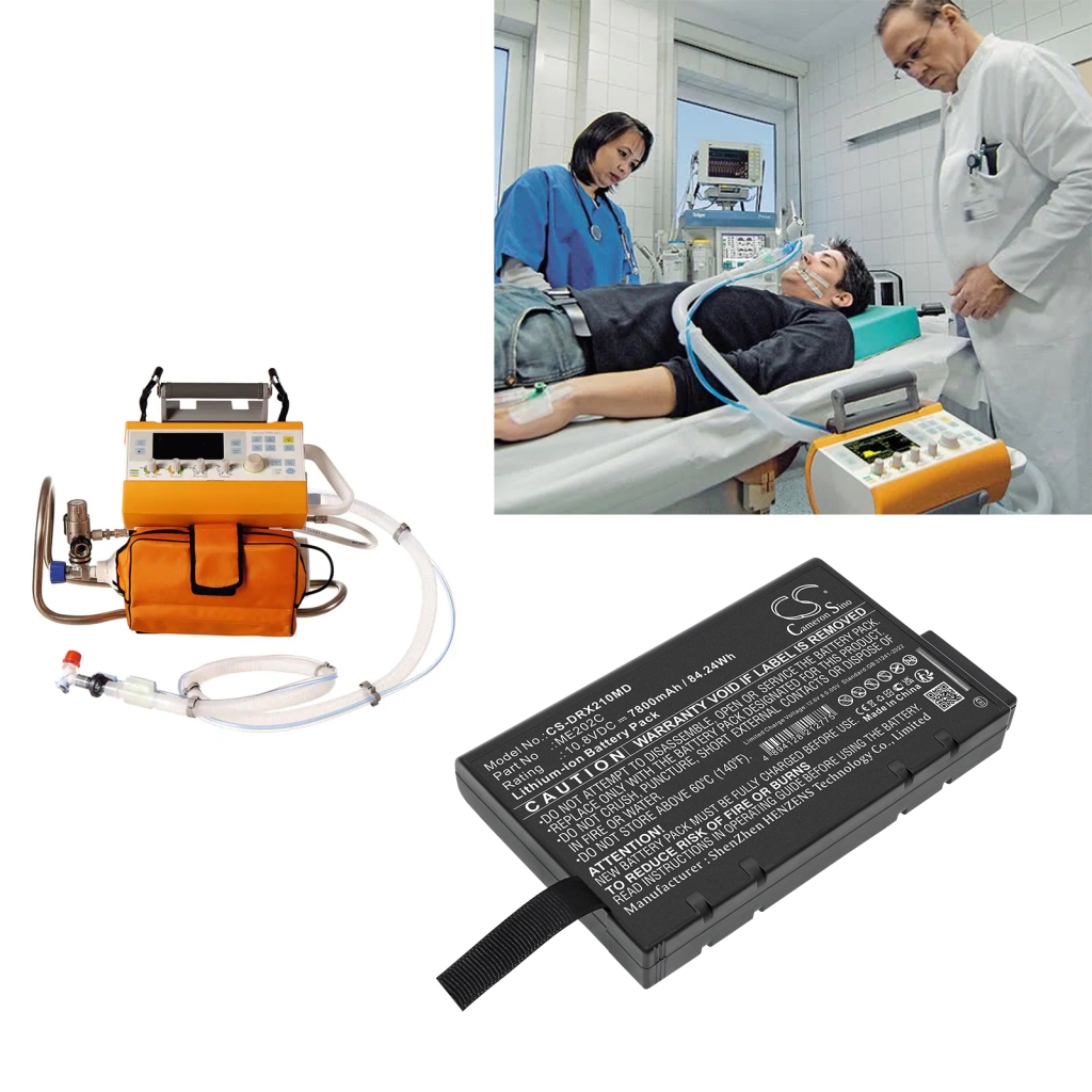 Lääketieteellinen akku Drager CS-DRX210MD