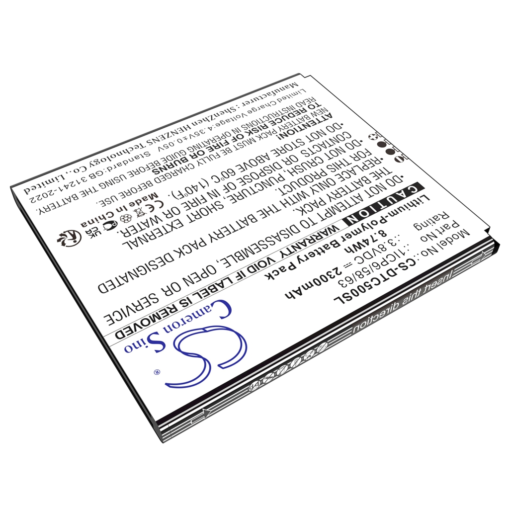 Tulostimen akku Datecs CS-DTC500SL