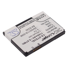 Yhteensopiva akun vaihto HTC 35H00118-00M,BA S330,JADE160