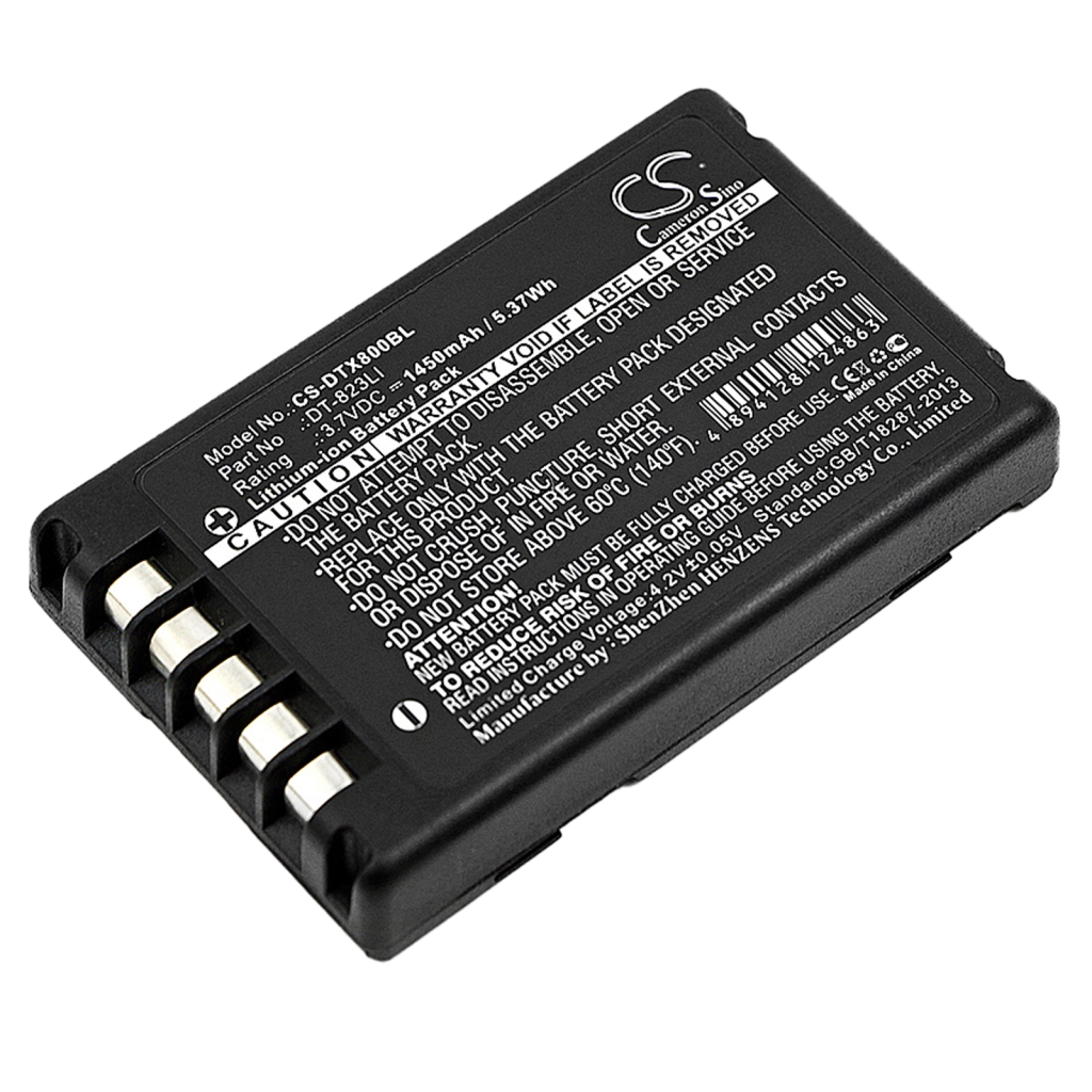 Akut Viivakoodinlukijan akku CS-DTX800BL