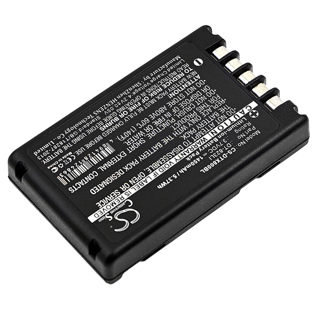 Akut Viivakoodinlukijan akku CS-DTX800BL