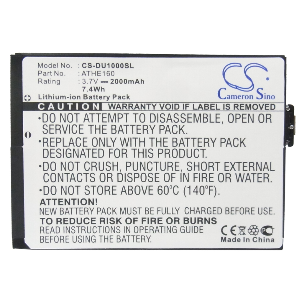 Yhteensopiva akun vaihto HTC 35H00081-00M,ATHE160