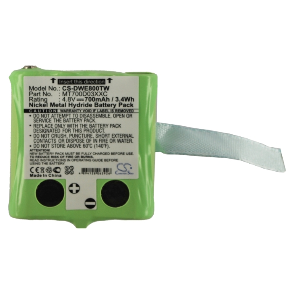 Kaksisuuntaisen radion akku DeTeWe Outdoor PMR 8000 (CS-DWE800TW)