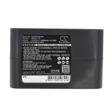 Yhteensopiva akun vaihto Dyson 202932-01,202932-02,202932-05,202932-06,917083-01...