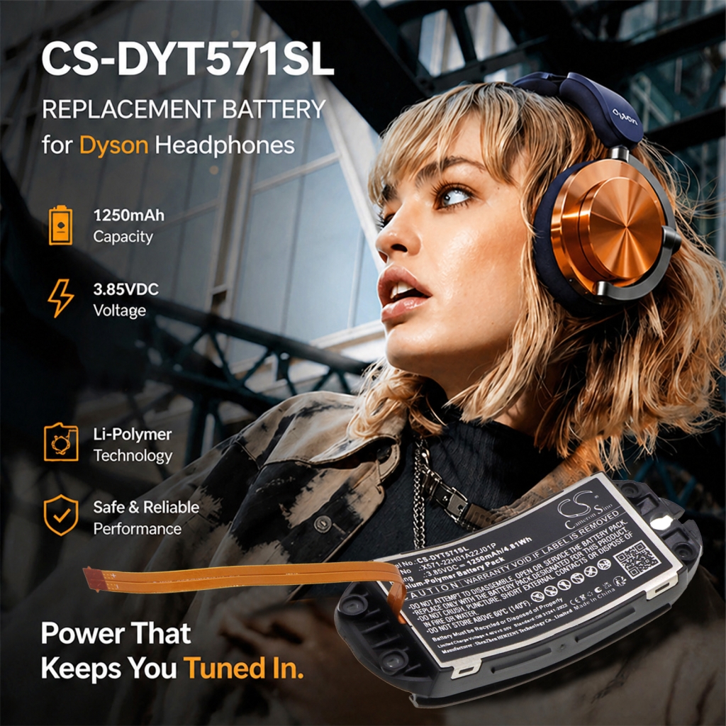 Battery compatible with Dyson