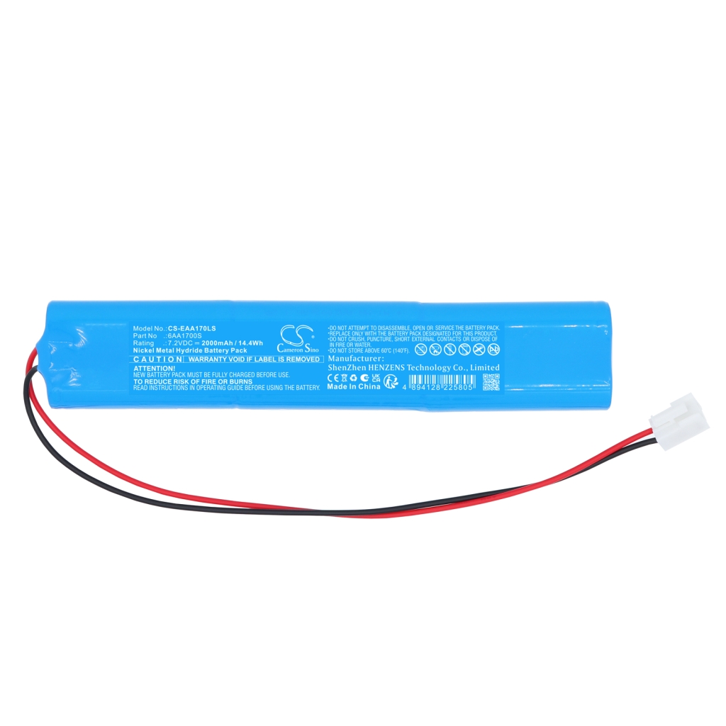 Battery Replaces Emergency Lighting 6AA1700S