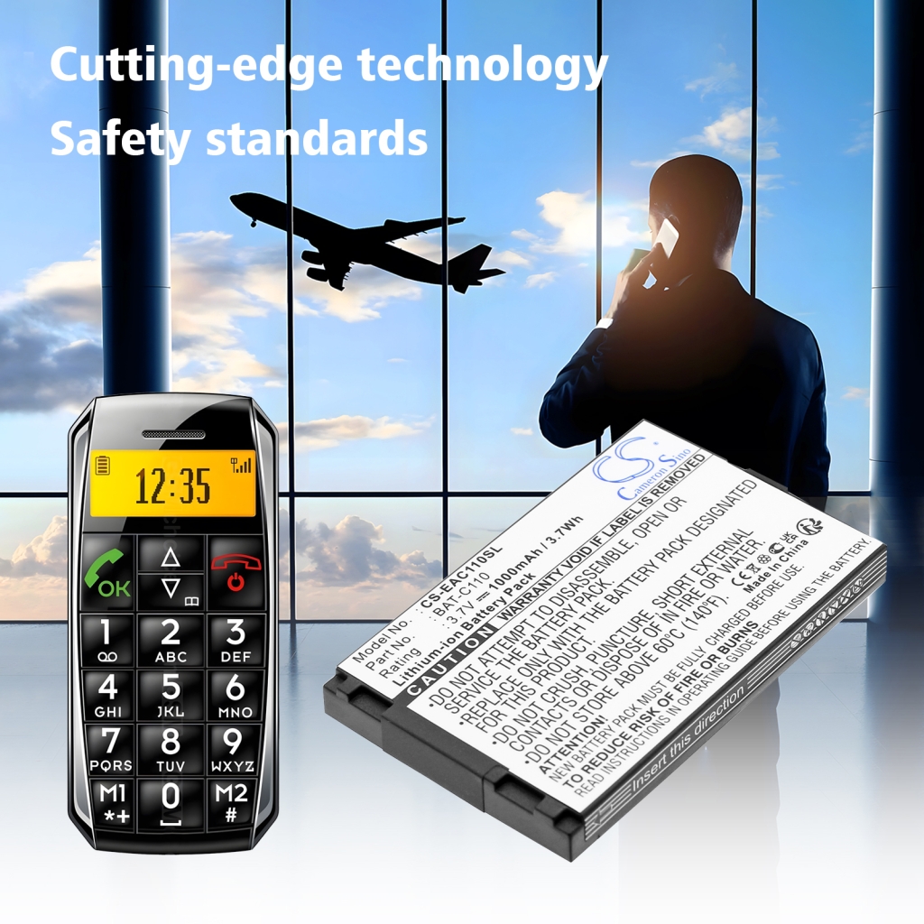 Akku Korvaa BAT-C110