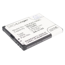 Yhteensopiva akun vaihto Winner AK-C145,C250,TM-D222