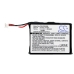 CS-EC003SL – reverse side of small flat black pouch battery with 3-wire connector