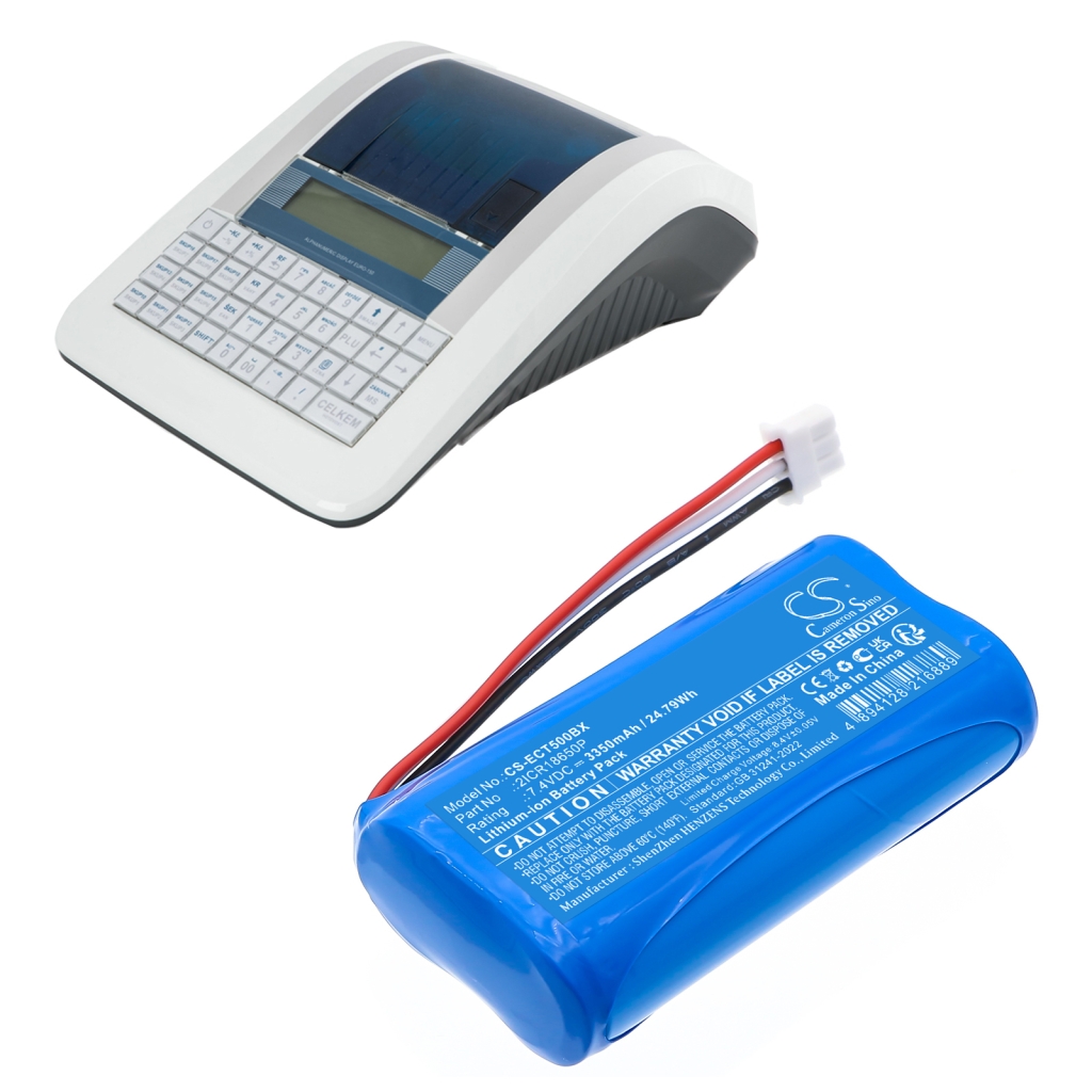 Maksupäätteen akku Elcom CS-ECT500BX