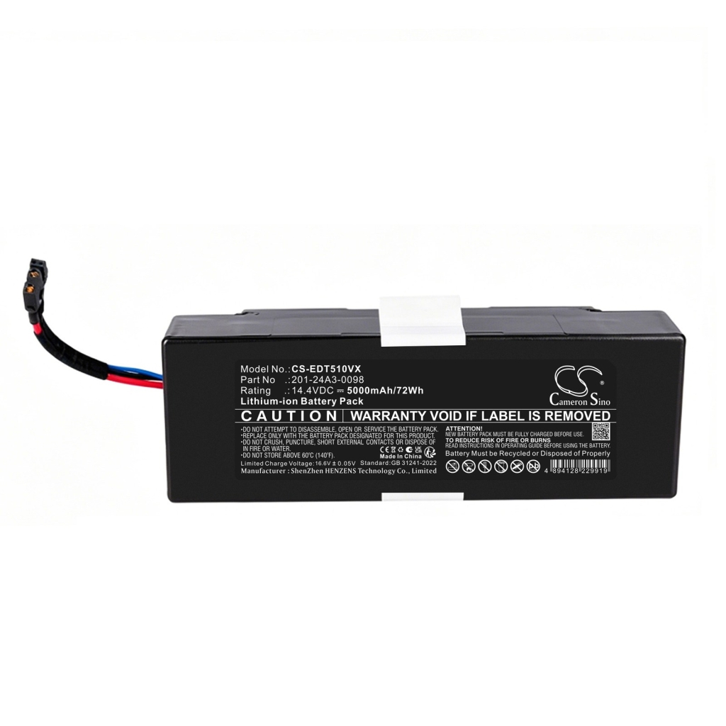 Akku yhteensopiva Ecovacs Yeedi CS-EDT510VX