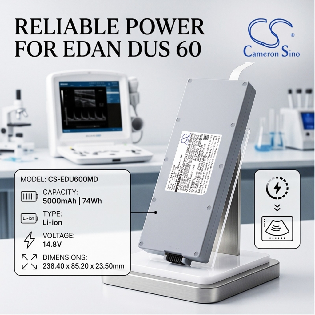 Akku yhteensopiva Edan CS-EDU600MD
