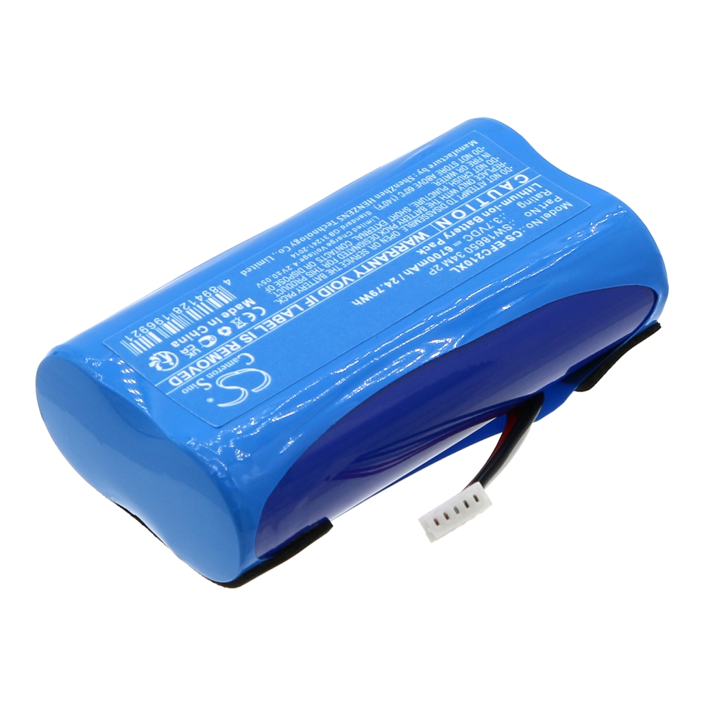 Yhteensopiva akun vaihto Eufy SW18650 34M 2P