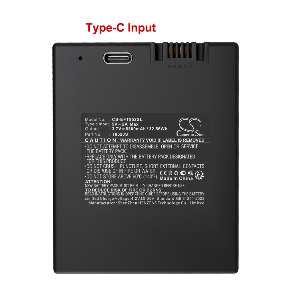 Yhteensopiva akun vaihto Eufy T8520S