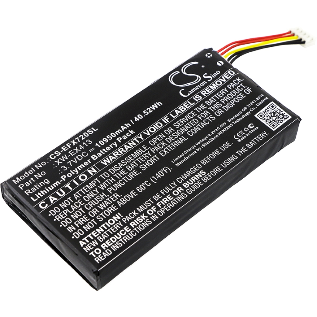 Työkalujen akku Exfo MAX-720B (CS-EFX720SL)