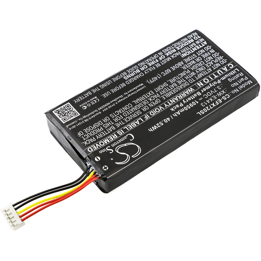 Työkalujen akku Exfo MAX-720B (CS-EFX720SL)