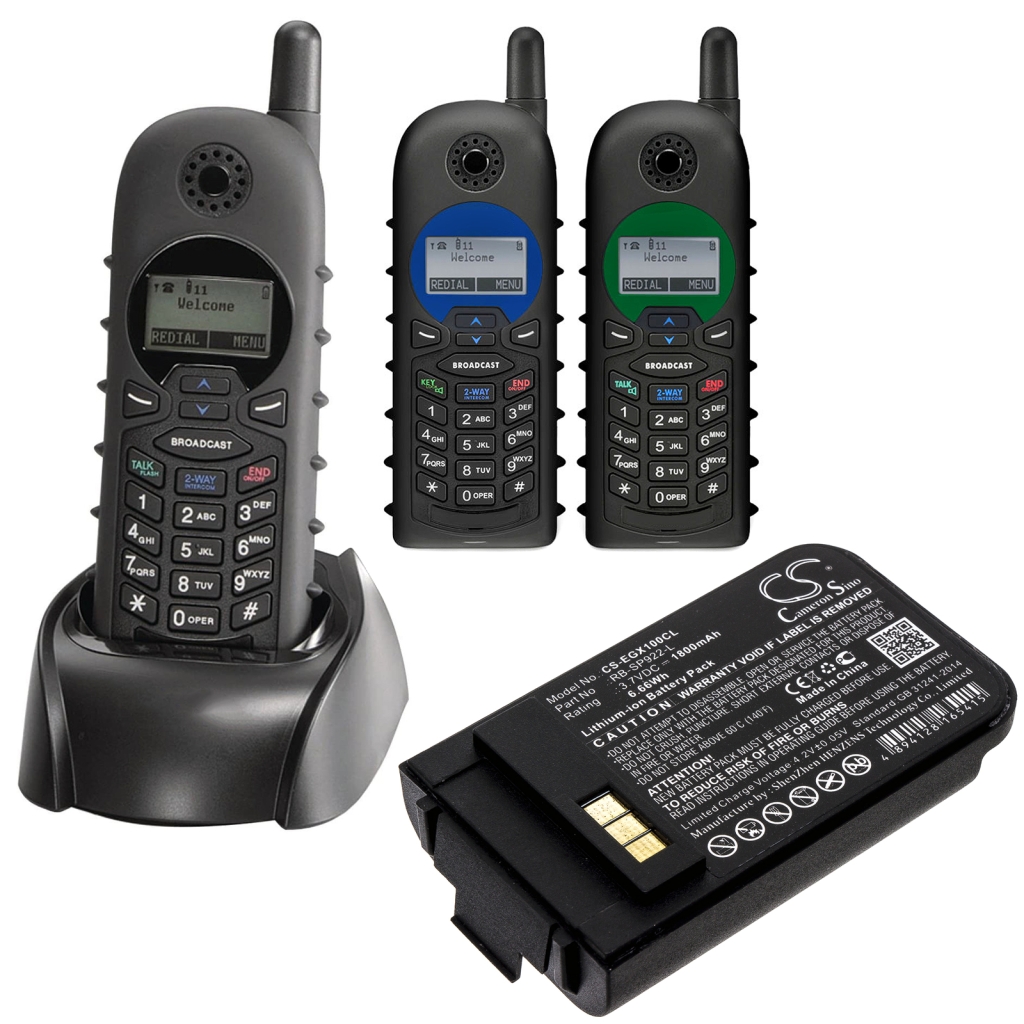 Langattoman puhelimen akku Engenius Durawalkie (CS-EGX100CL)