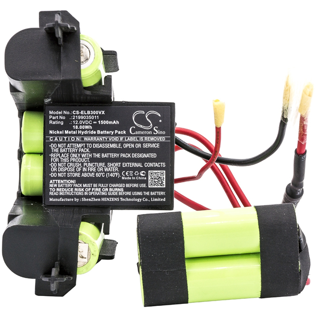 Yhteensopiva akun vaihto Electrolux 2199035011