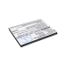 Angled label view of CS-ELP600SL 3.7V 2000mAh Li-ion battery