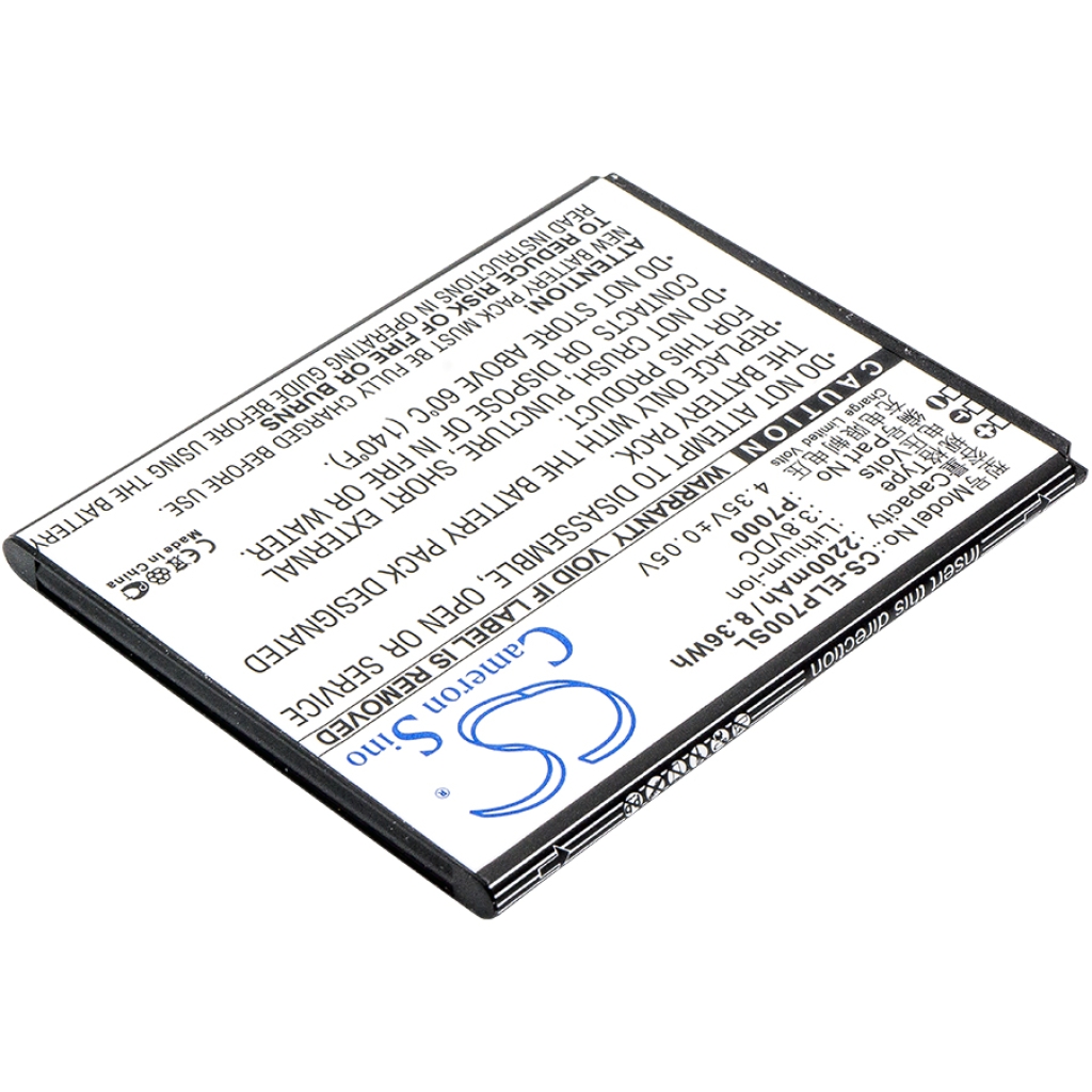 Yhteensopiva akun vaihto Elephone P7000
