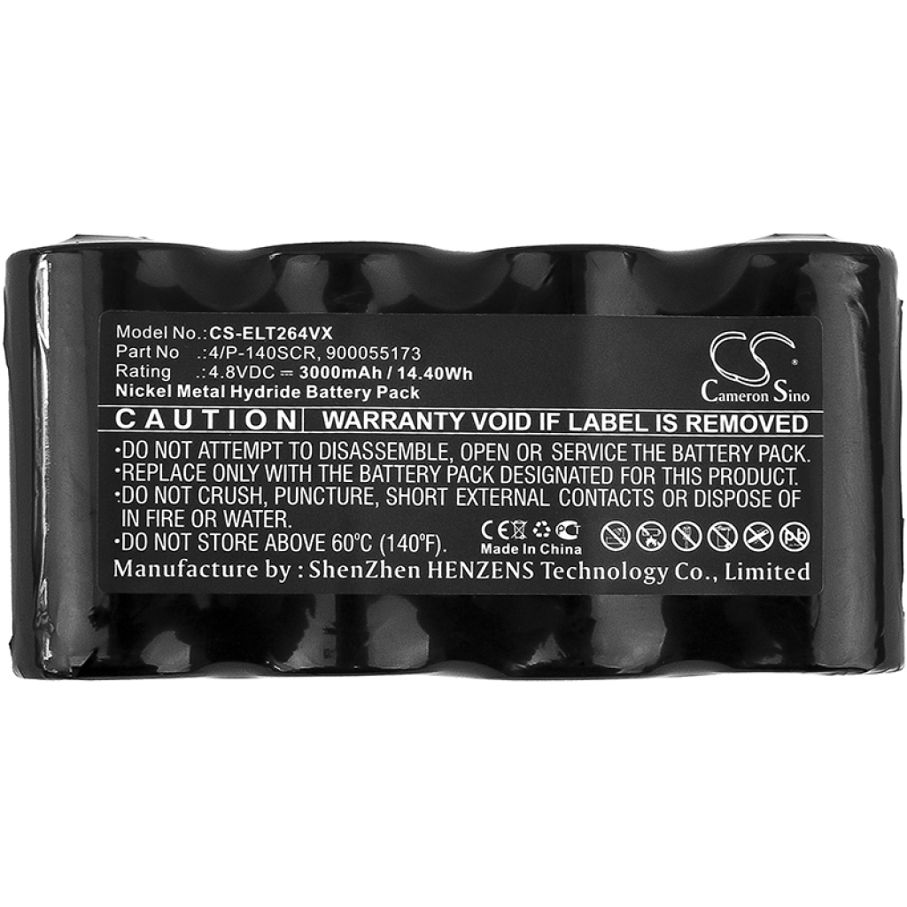 Yhteensopiva akun vaihto Electrolux 4/P-140SCR,900055173