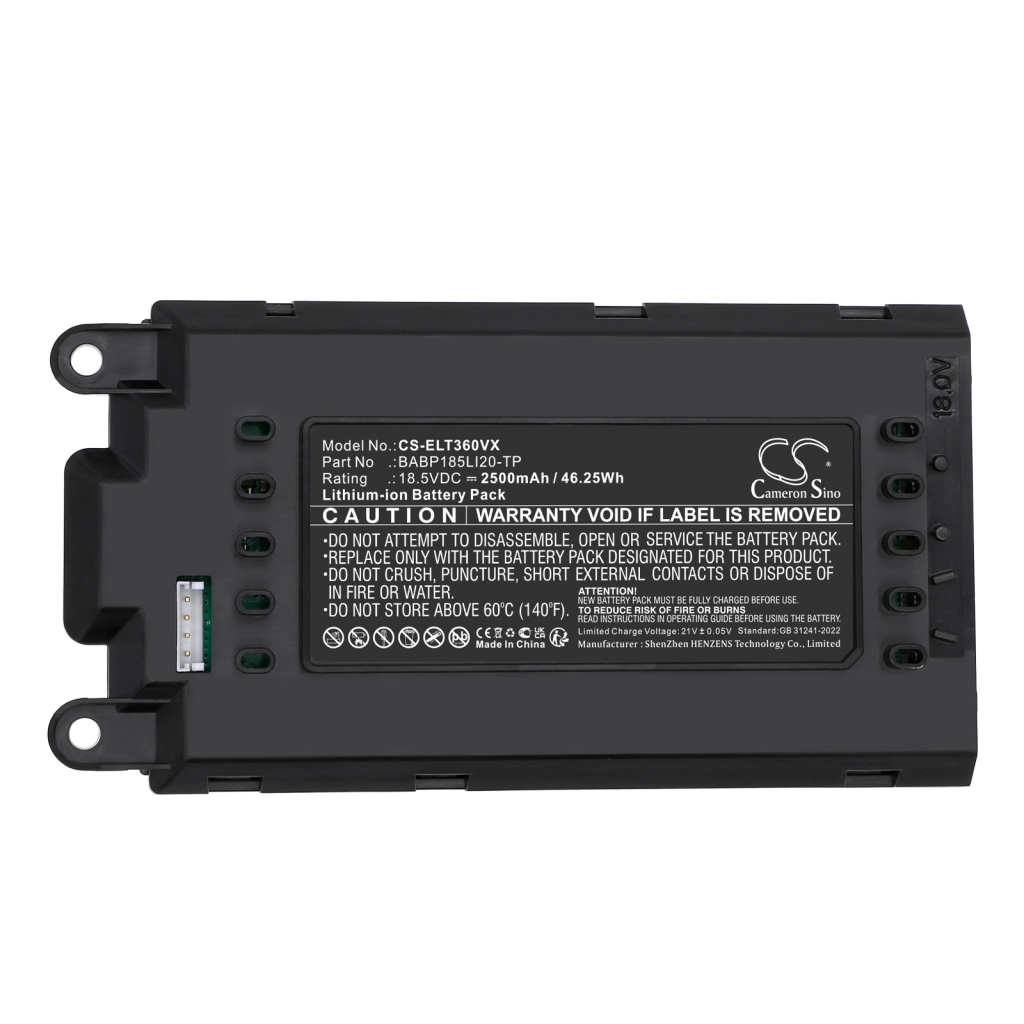 Akku yhteensopiva AEG Electrolux CS-ELT360VX