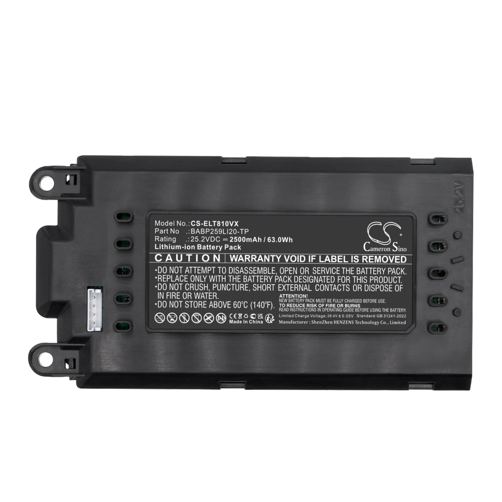Imurin akku Electrolux WQ81-55MB (90027767300) (CS-ELT810VX)