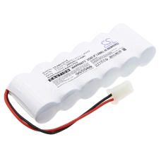 Yhteensopiva akun vaihto Lithonia 4PH22,60619-1,61117-1,ELB 0701N