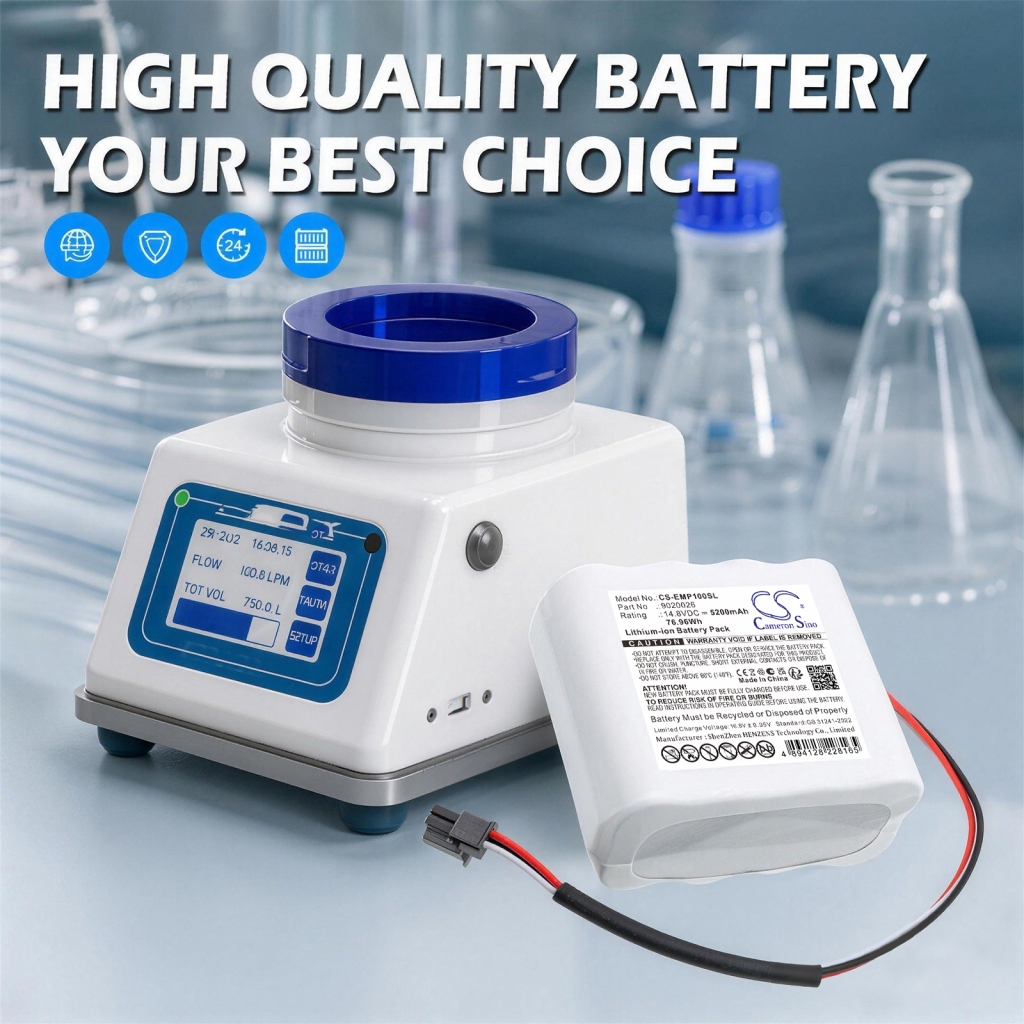 Battery compatible with Emtek CS-EMP100SL