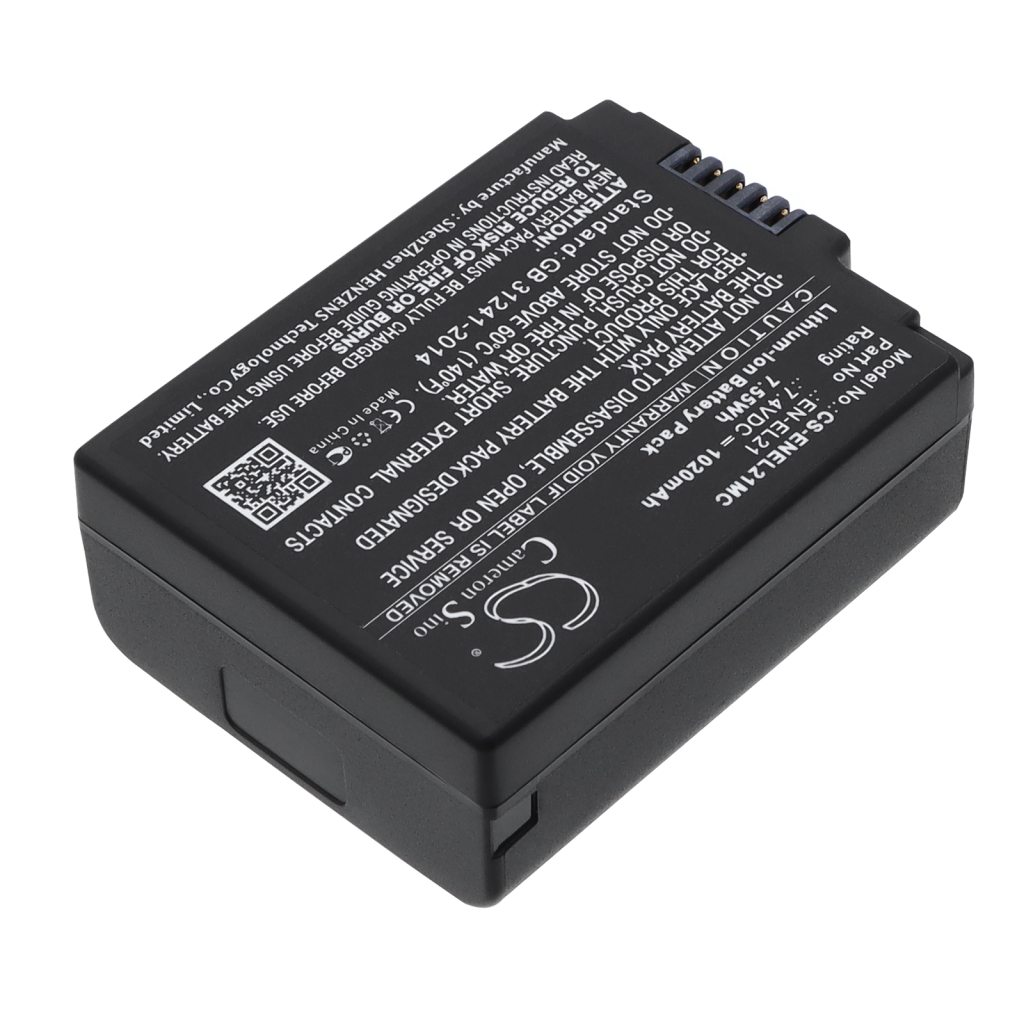 Akku yhteensopiva Nikon CS-ENEL21MC