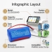 Battery compatible with Enmind CS-ENS500MD
