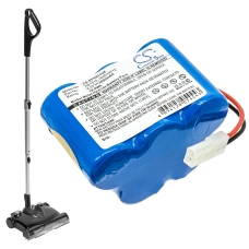 Yhteensopiva akun vaihto Euro Pro HHD10012,XB1911,XB1916