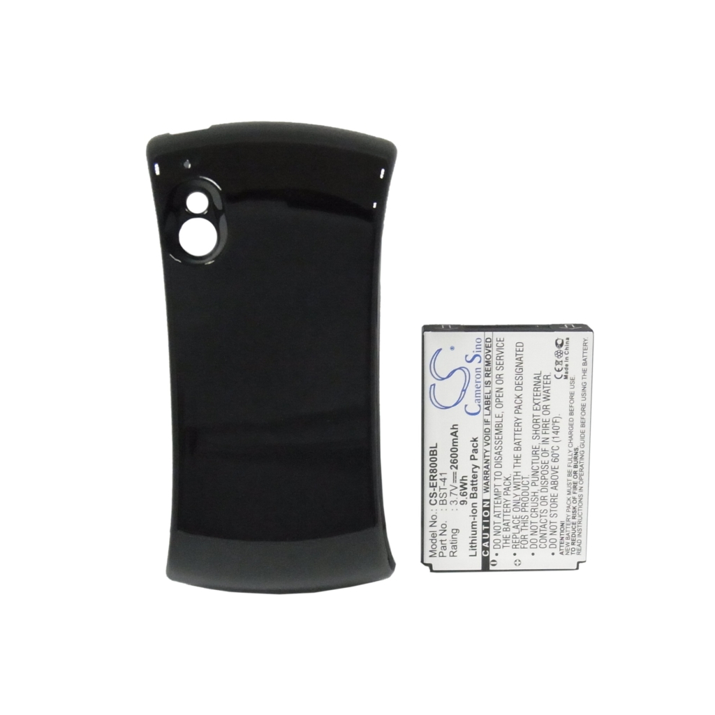 Akku yhteensopiva Sony Ericsson CS-ER800BL