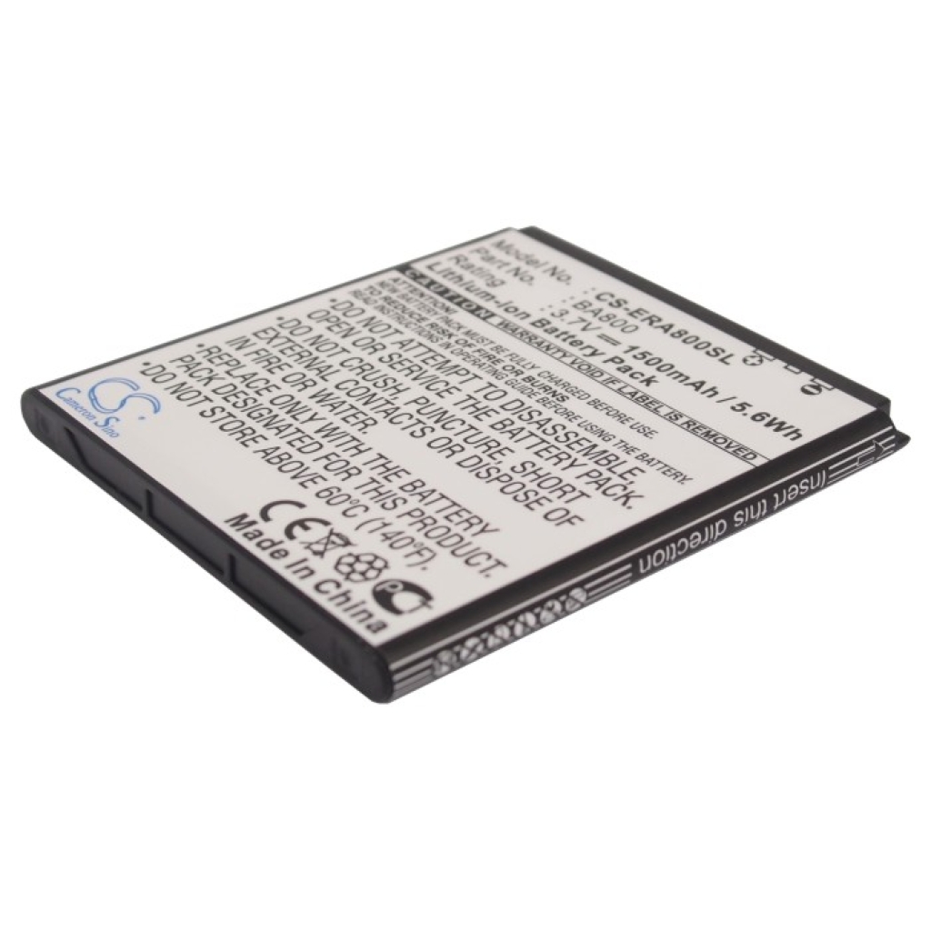 Yhteensopiva akun vaihto Sony Ericsson BA800
