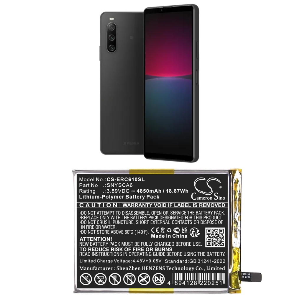 Matkapuhelimen akku Sony CS-ERC610SL
