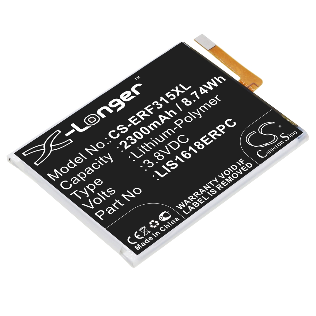 Yhteensopiva akun vaihto Sony 1298-9239,LIS1618ERPC