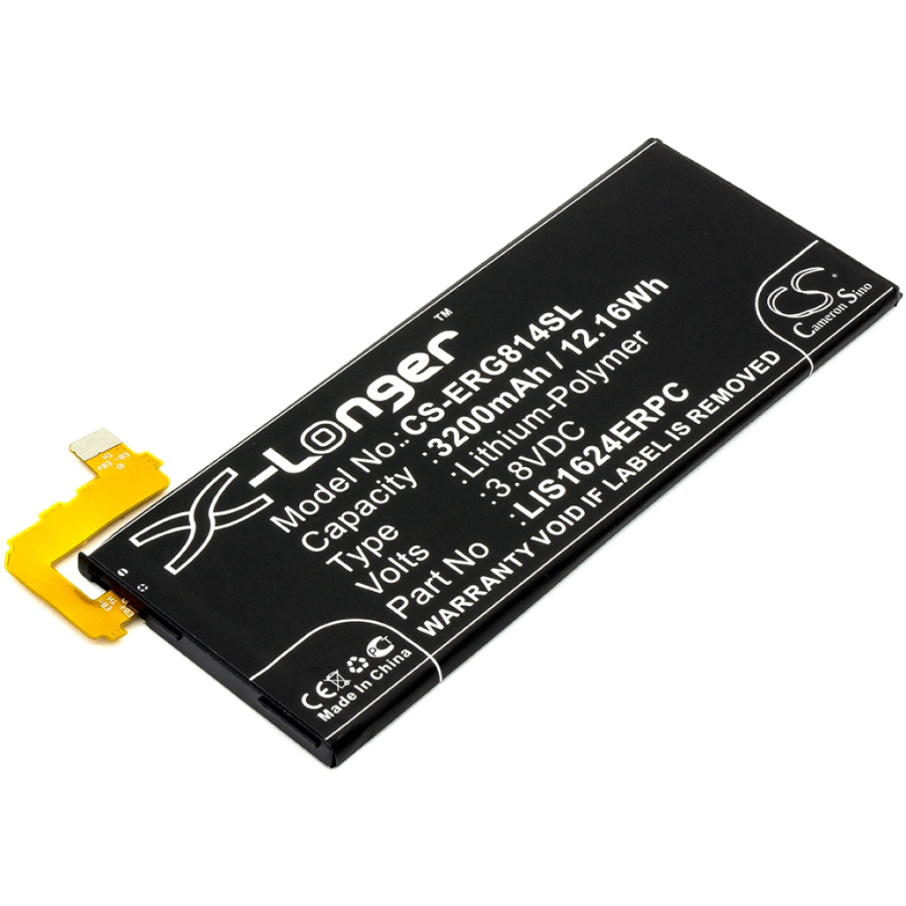 Yhteensopiva akun vaihto Sony LIP1642ERPC