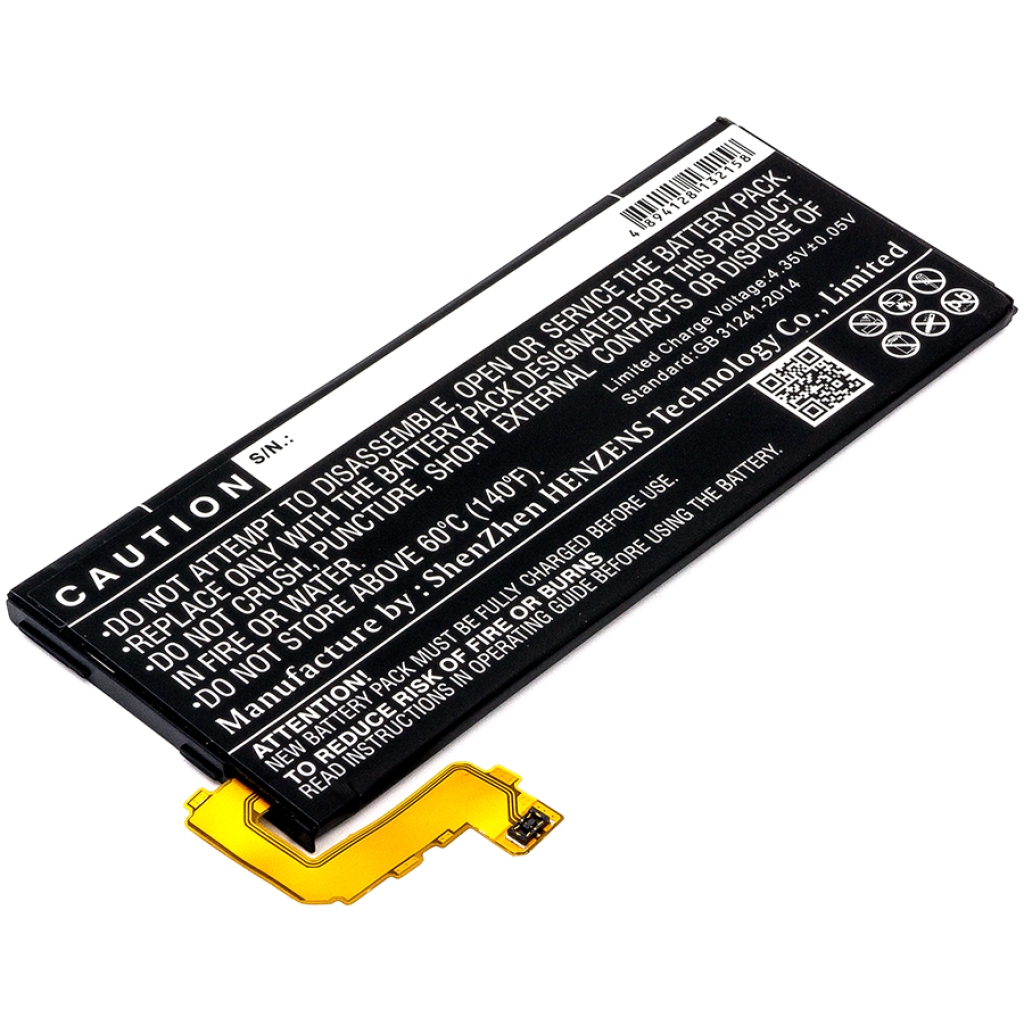 Yhteensopiva akun vaihto Sony LIP1642ERPC