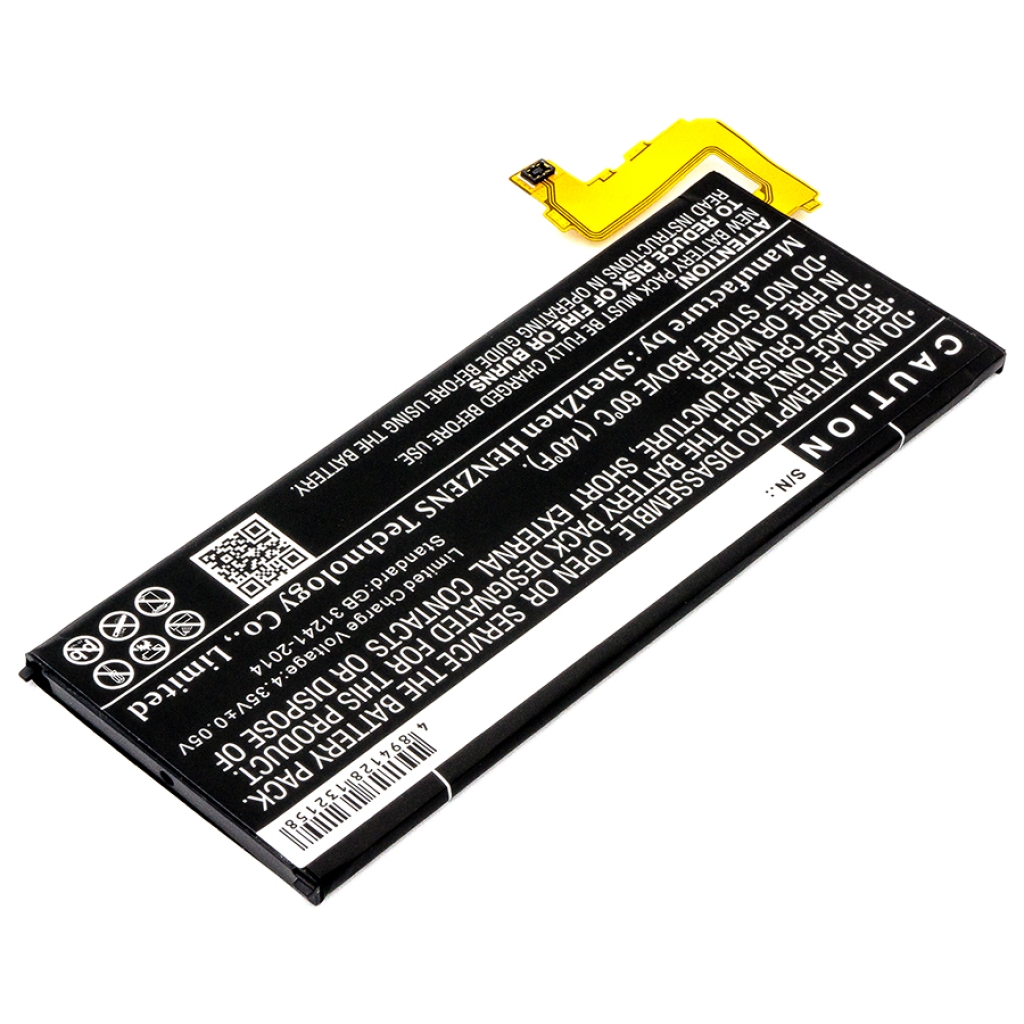 Yhteensopiva akun vaihto Sony LIP1642ERPC
