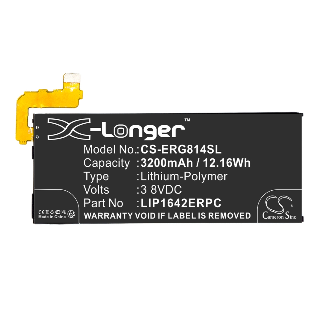 Akku yhteensopiva Sony CS-ERG814SL