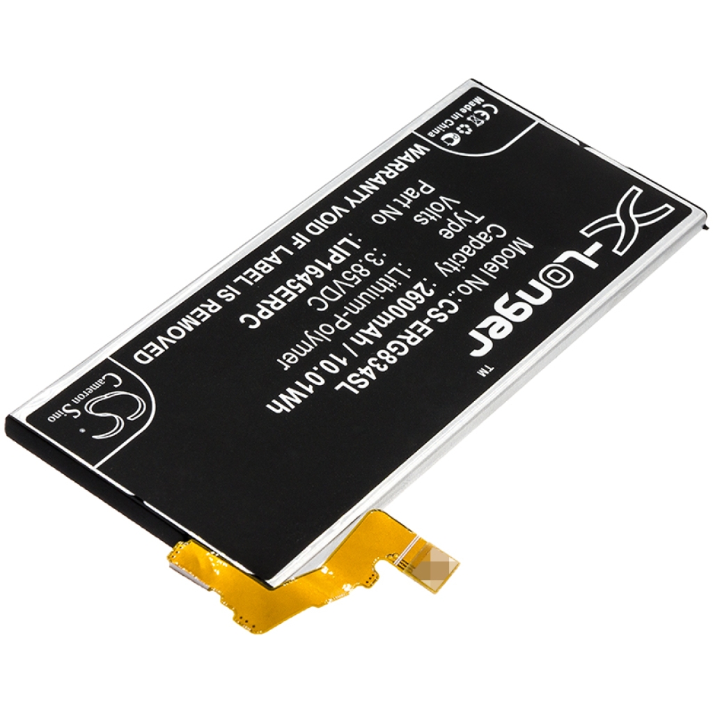 Yhteensopiva akun vaihto Sony LIP1645ERPC