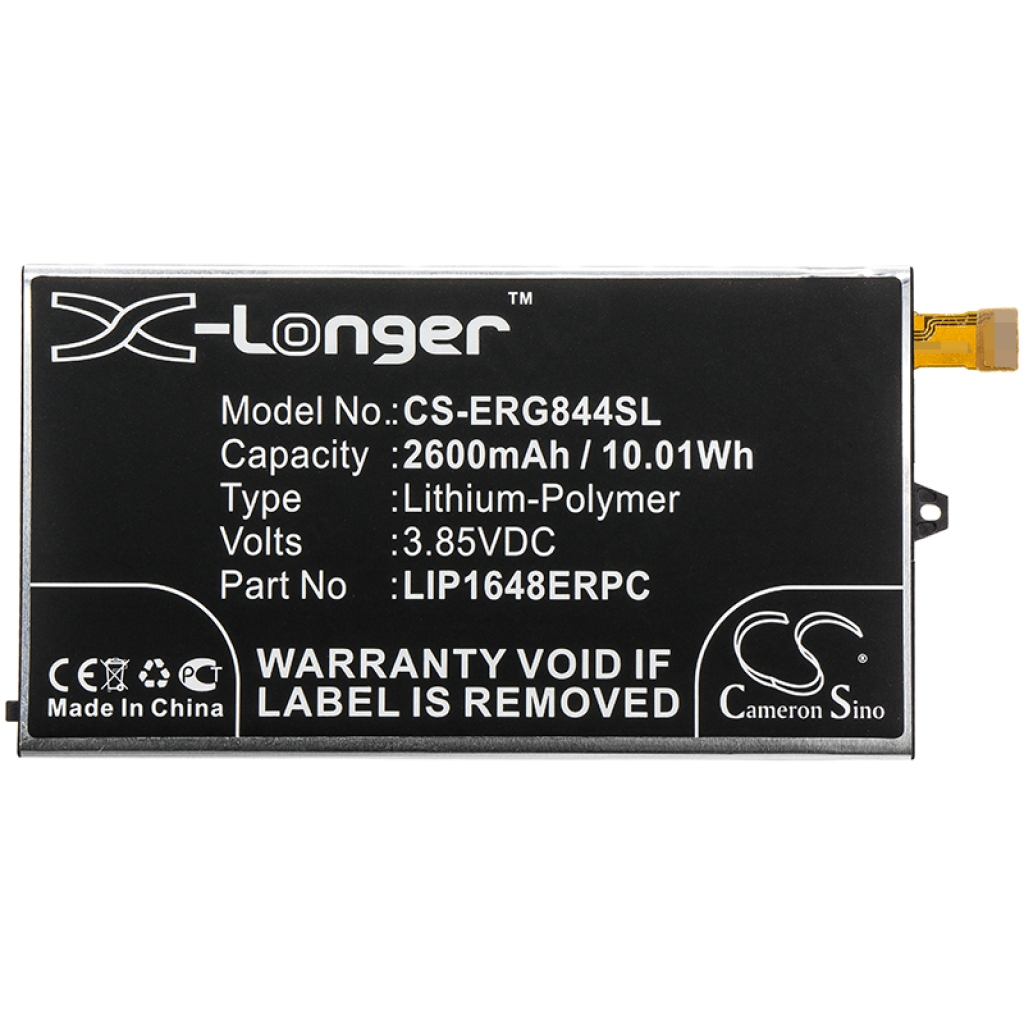 Akku yhteensopiva Sony CS-ERG844SL