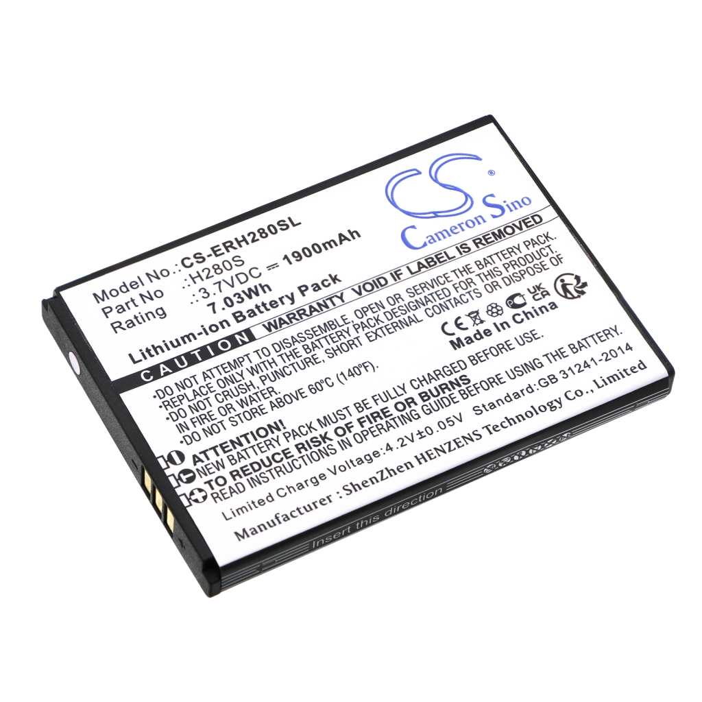 Yhteensopiva akun vaihto Energizer H280S