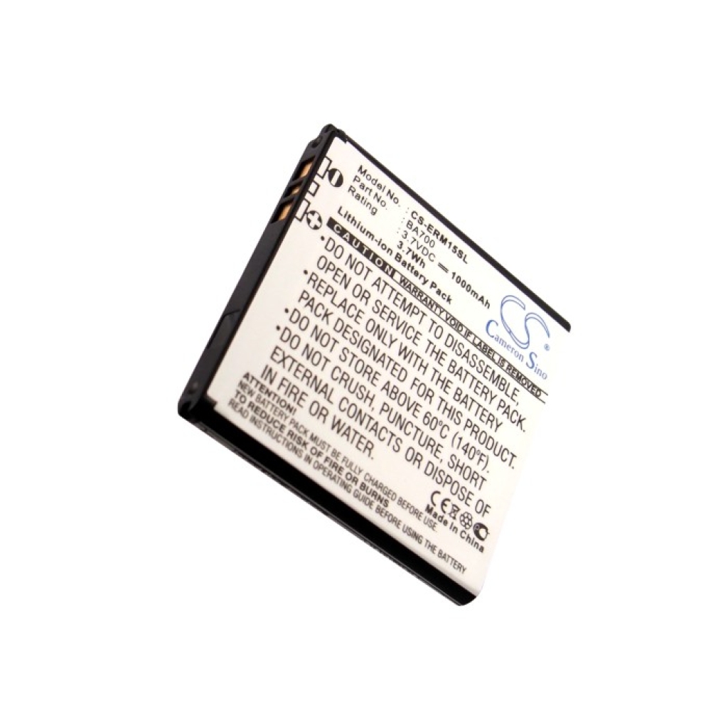 Yhteensopiva akun vaihto Sony Ericsson BA700