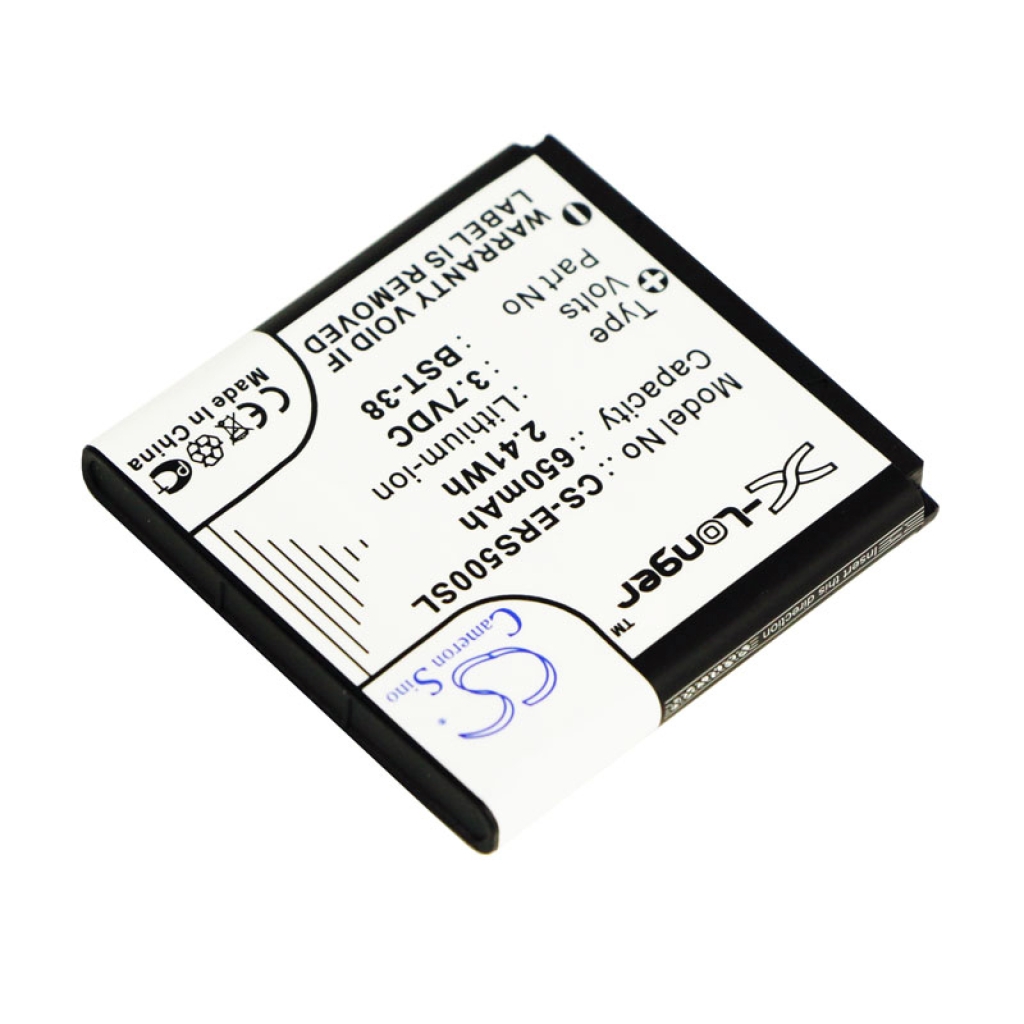 Akku yhteensopiva Sony Ericsson CS-ERS500SL